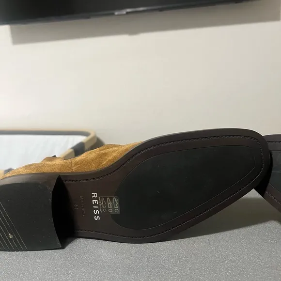 Reiss Brown Chelsea Boots