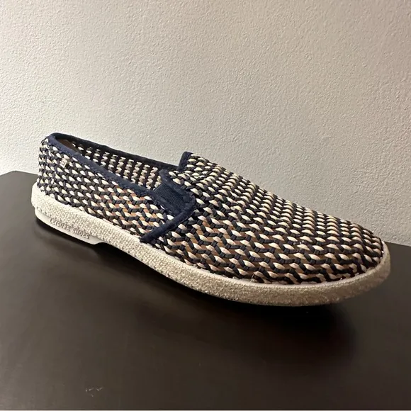 Rivieras Woven Leather Loafers