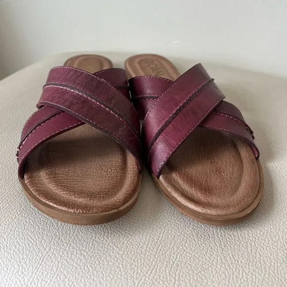ROAN® by Bed Stu Elvira slip-on Leather sandals Women’s Size 9.5