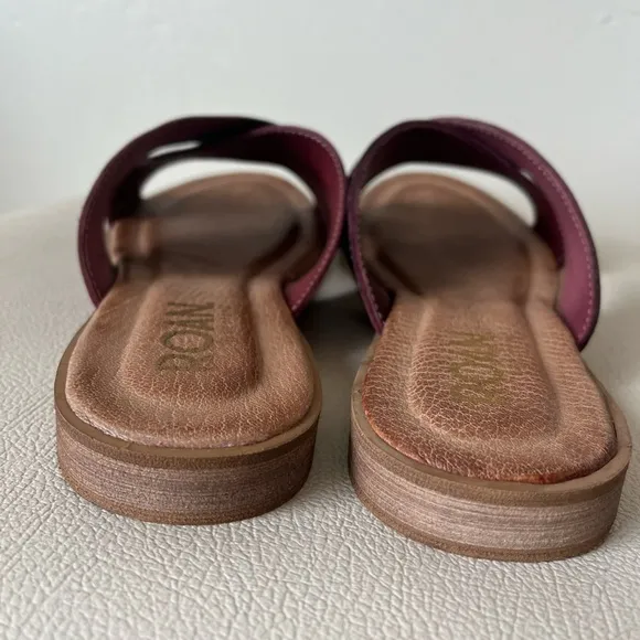 ROAN® by Bed Stu Elvira slip-on Leather sandals Women’s Size 9.5