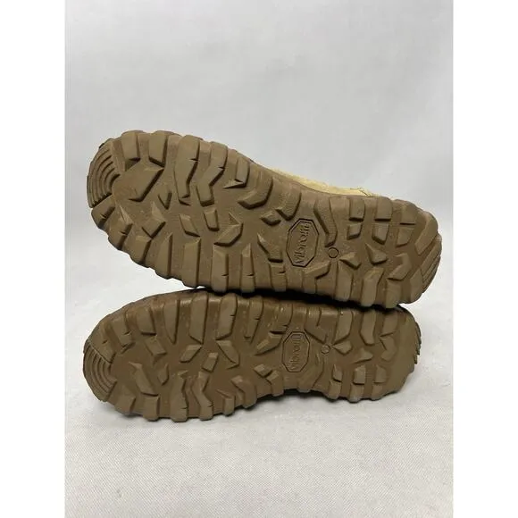 Rocky Mens S2V Tactical Special Ops Combat Boots Coyote Brown Leather Size 9.5 M