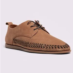 Rodd &amp; Gunn Shoes Hamilton Huarache Loafers Lace Up Brown Nubuck Leather Euro 45
