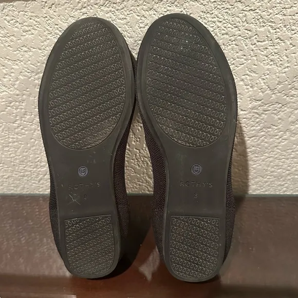 Rothy’s Black The Flat Rounded Toe