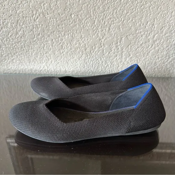 Rothy’s Black The Flat Rounded Toe
