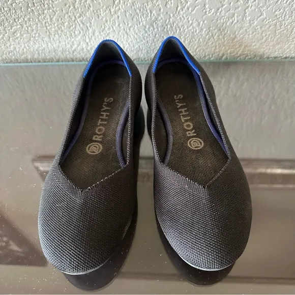 Rothy’s Black The Flat Rounded Toe