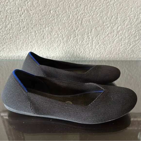 Rothy’s Black The Flat Rounded Toe