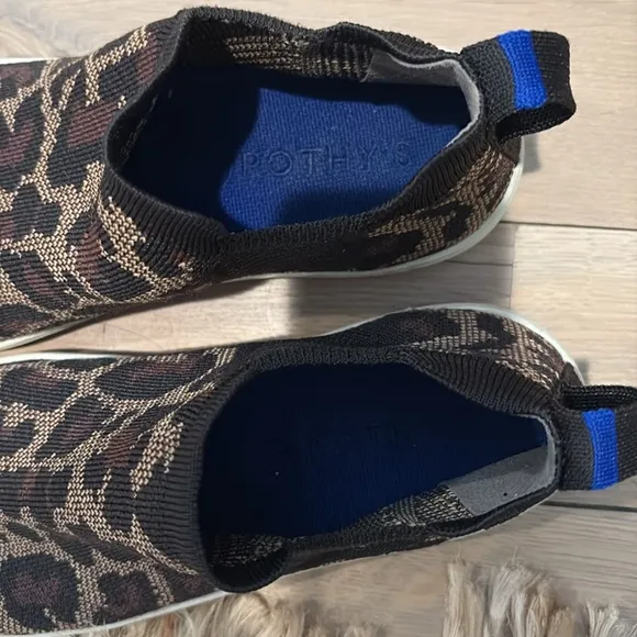 ROTHYS CHELSEA BOOTS LEOPARD PRINT