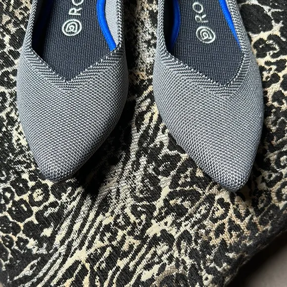 Rothy's Gray Slip-On Flats Versatile Comfort