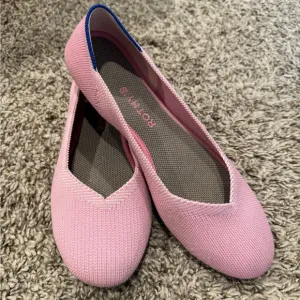 Rothy's Light Pink Ballet Begonia Women's Flats Shoes Round Toe 8.5 Retired
