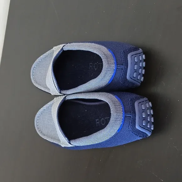 Rothy's Men's Driving Loafers Flexible  Dual Density Insole Amalfi Blue Size 8.5