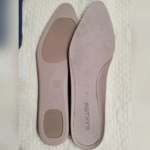 ROTHY'S Navy Demi-Mule Slide Flats Size 11,5