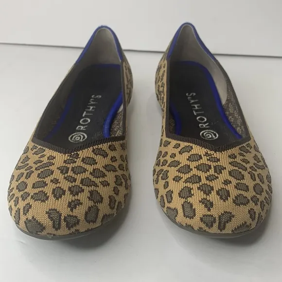 Rothy’s Retired leopard print round toe flats