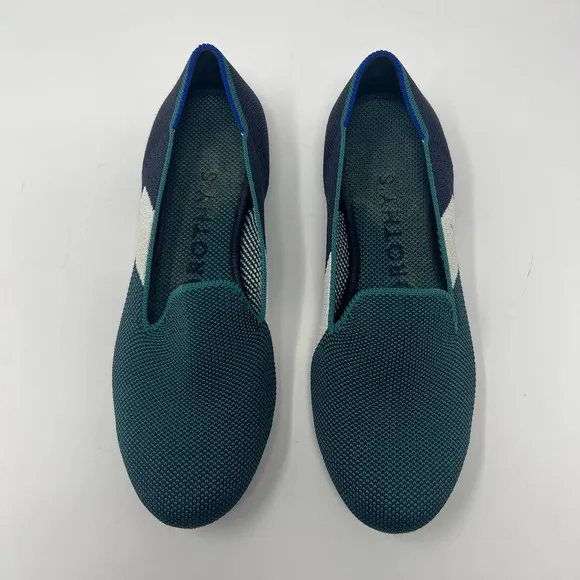 Rothy's Retired The Fern Green Flats Size 7