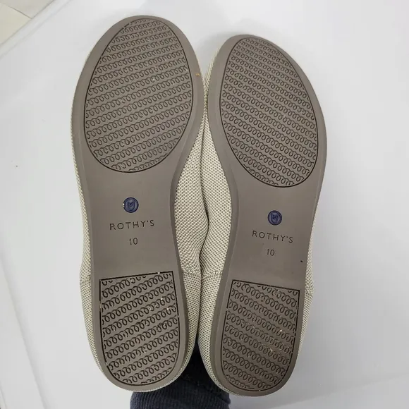 Rothy's round toe birdseye flats