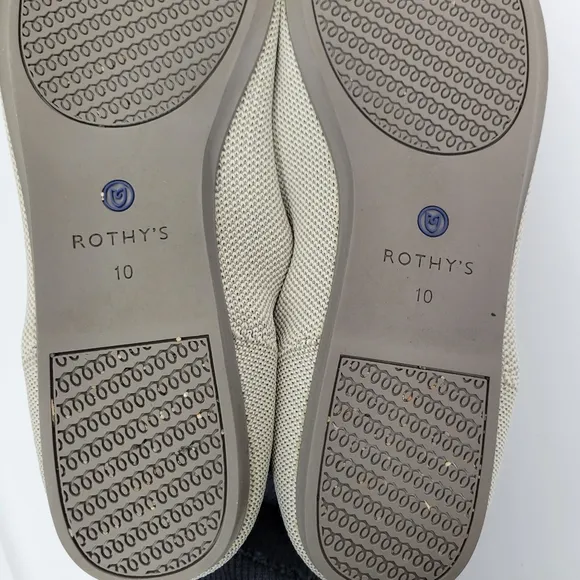 Rothy's round toe birdseye flats