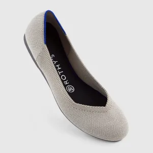 Rothy's round toe birdseye flats