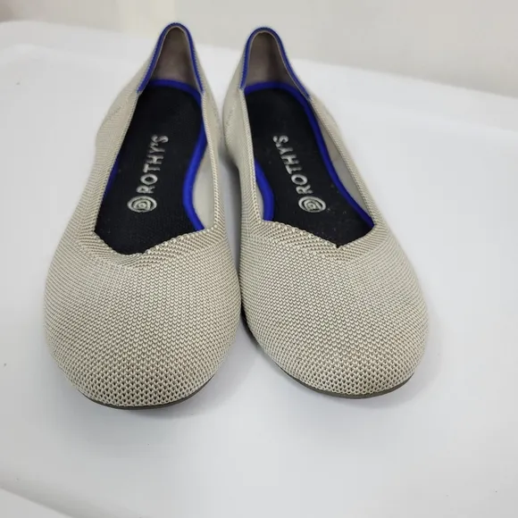 Rothy's round toe birdseye flats