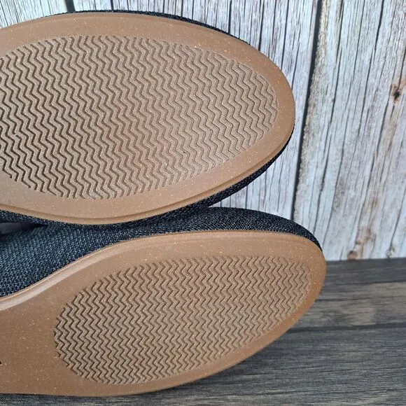 Rothy's Round Toe Heathered Black Women's Sz 11.5 Ballet Flats (NWOB)