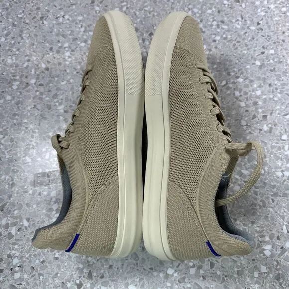 ROTHYS RS02 Sneakers Lace-Up Low Top Size 10.5 Men /12 Women in Wheat NWOT $149
