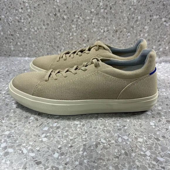 ROTHYS RS02 Sneakers Lace-Up Low Top Size 10.5 Men /12 Women in Wheat NWOT $149