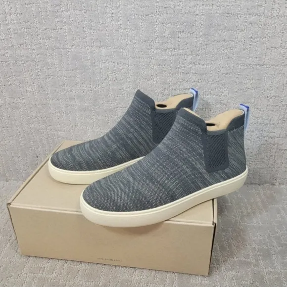 Rothy's The Chelsea Graphite Melange  Pull On Boots Women's Size 7, 8.5, 9.5