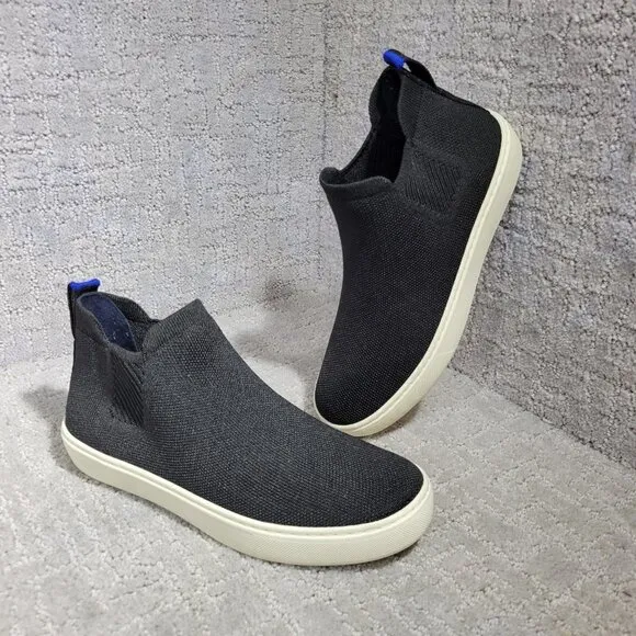 Rothy's The Chelsea Women's Size 11.5 US Black Round Toe Ankle Sneaker Boots