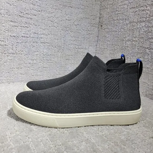 Rothy's The Chelsea Women's Size 11.5 US Black Round Toe Ankle Sneaker Boots