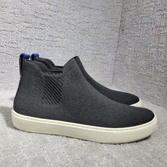 Rothy's The Chelsea Women's Size 11.5 US Black Round Toe Ankle Sneaker Boots