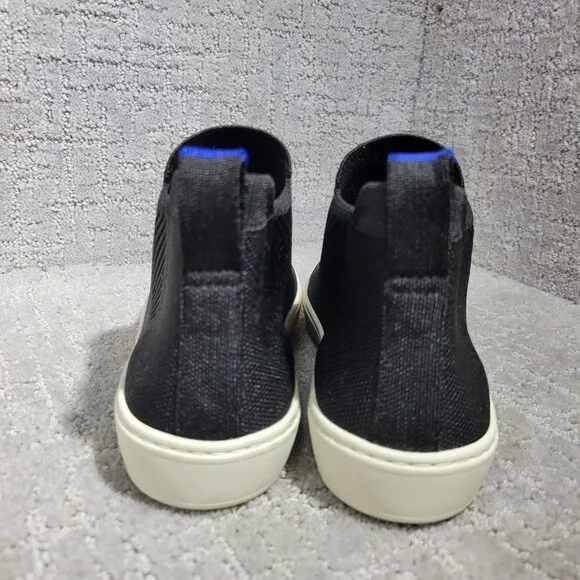 Rothy's The Chelsea Women's Size 11.5 US Black Round Toe Ankle Sneaker Boots