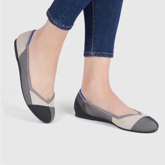 Rothy’s The Flat Captoe Plaid Slip On Flats 8.5