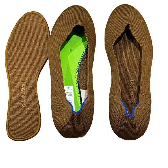 ROTHY'S The Flat Knit Upper Slip On Flats Size10.5 NWT