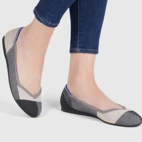 💕ROTHY'S💕 The Flats Cap Toe ~ Buffalo Plaid 11.5
