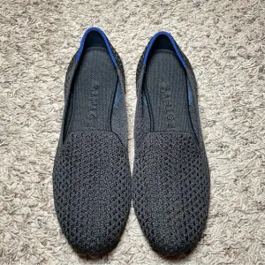 Rothy’s The Loafer Black Honeycomb Woven Loafers Women’s Size 9