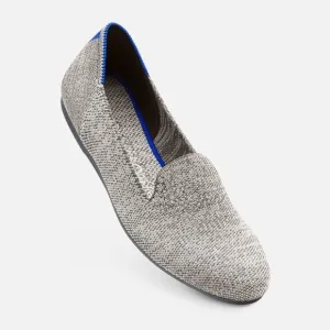 Rothy's The Loafer Heather Gray Slip On Round Almond Toe Flat Shoes Women's 6.5