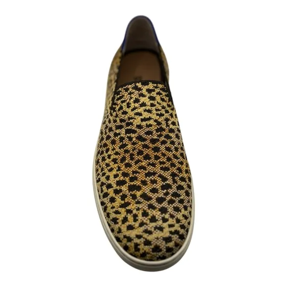 Rothy’s The Original Slip On Sneaker Size 9.5 Leopard Print Slip-On Loafers