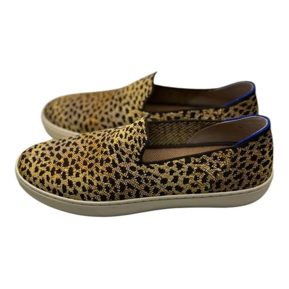 Rothy’s The Original Slip On Sneaker Size 9.5 Leopard Print Slip-On Loafers