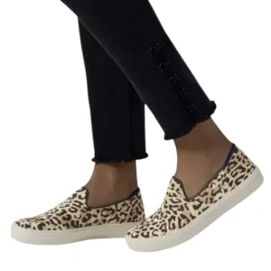 Rothy’s The Original Slip On Sneaker Size 9.5 Leopard Print Slip-On Loafers