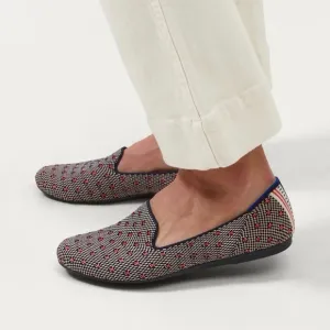 Rothy's Vibrant Blue and Orange Woven Flats
