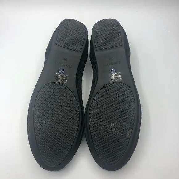 Rothys Womens Round Toe Ballet Flats Black Size 9.5