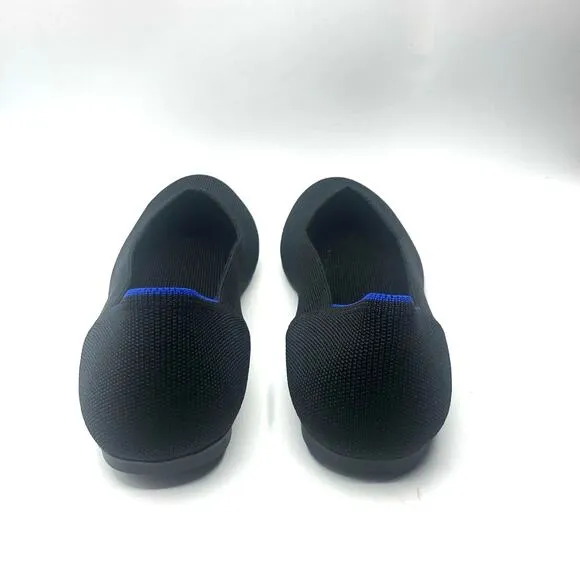 Rothys Womens Round Toe Ballet Flats Black Size 9.5