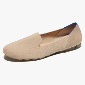 Rothy’s The Loafer Ecru Beige Flats Size 9 Neutral Casual Washable Preppy