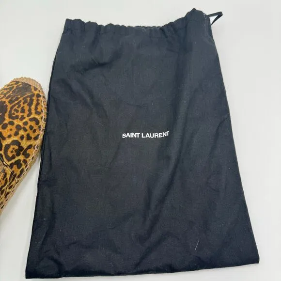 Saint Laurent Leopard Espadrilles – Size 36 (US 6) – New with Dust Bag