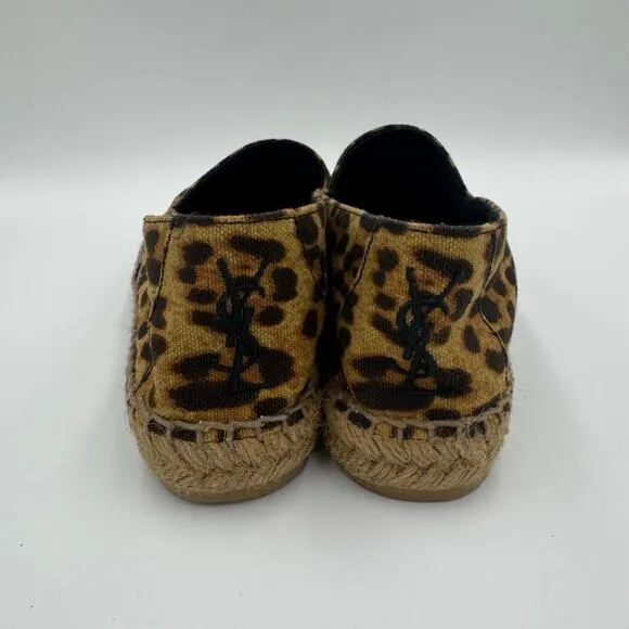 Saint Laurent Leopard Espadrilles – Size 36 (US 6) – New with Dust Bag