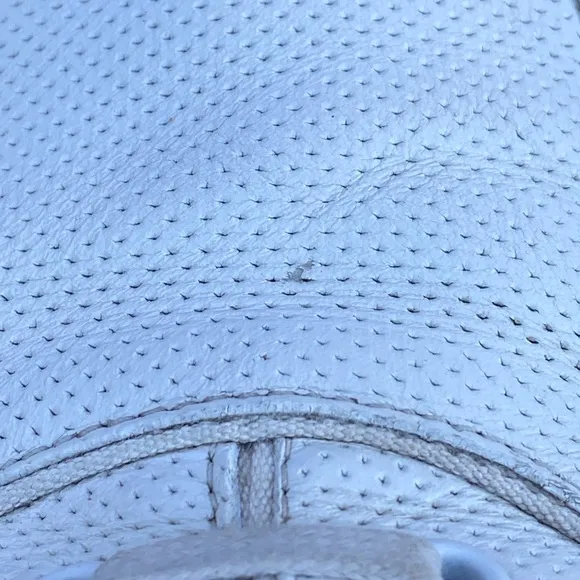 SAINT LAURENT Perforated Low Top Sneakers Size 40