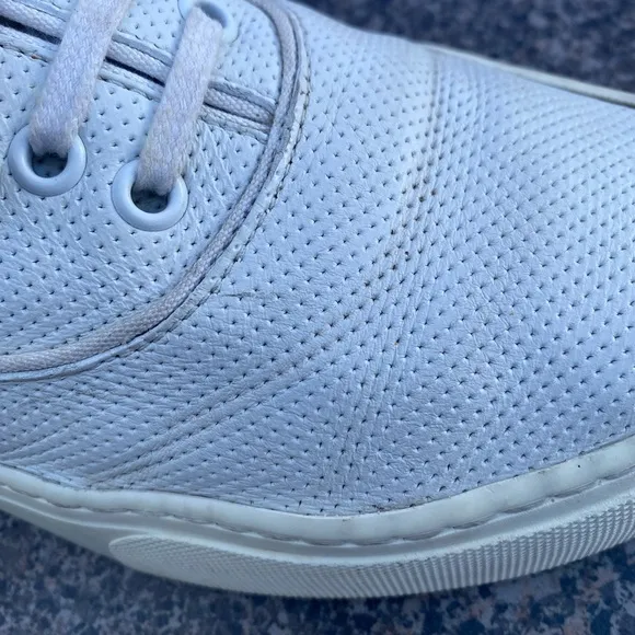 SAINT LAURENT Perforated Low Top Sneakers Size 40