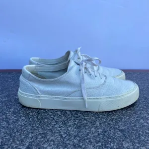 SAINT LAURENT Perforated Low Top Sneakers Size 40
