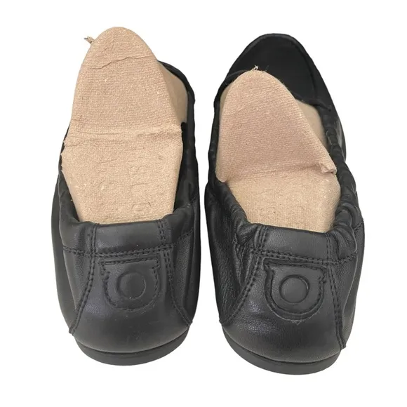 Salvatore Ferragamo Black Ballet Flats Size 8