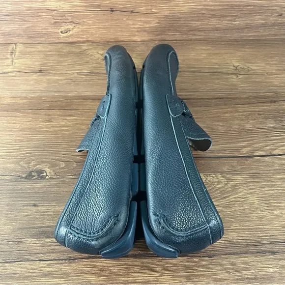 Salvatore Ferragamo Front 4 Driving Shoe leather loafers Blue Men’s Size 10.5E