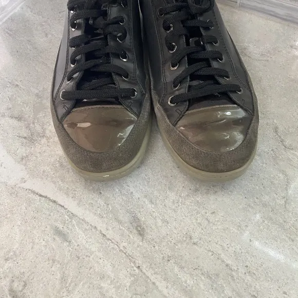 Salvatore Ferragamo men's size 8 low top sneakers