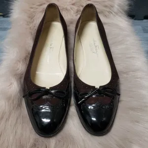 Salvatore Ferragamo Boutique wing tip flats